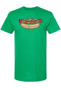 Summit Sportswear Wrigleyville Green Hot Dog Short Sleeve T Shirt