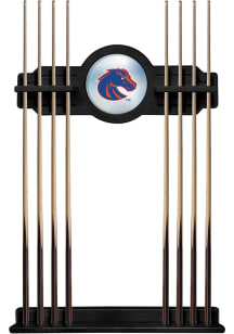 Boise State Broncos Solid Wood Cue Rack Pool Table