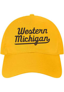 Western Michigan Broncos EZA Twill Adjustable Adjustable Hat - Gold