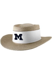 LogoFit Michigan Wolverines White Tournament Mens Bucket Hat