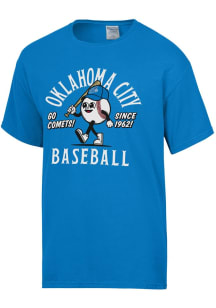 Gear For Sports Oklahoma City Comets Blue Baseball Short Sleeve T Shirt