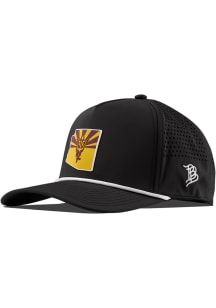 Branded Bills Arizona State Sun Devils State Curved 5 Panel Rope Adjustable Hat - Black