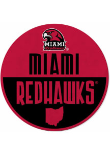Miami RedHawks Classic Sport Shape Pennant - Red