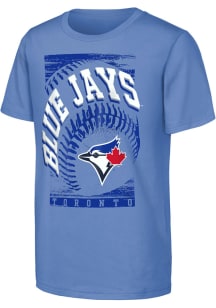 Toronto Blue Jays Youth Light Blue Off Speed Pitch Short Sleeve T-Shirt