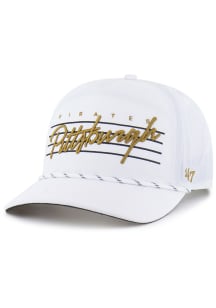 47 Pittsburgh Pirates Downburst Adjustable Hat - White