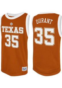 Kevin Durant  Original Retro Brand Texas Longhorns Burnt Orange Name And Number Jersey