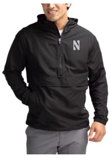 Cutter and Buck Northwestern Wildcats Mens Purple Charter Eco Pullover Jackets