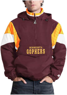 Starter Minnesota Golden Gophers Mens Maroon Throwback Pullover Jackets