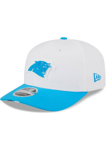 New Era Carolina Panthers 2025 On-Field Training Camp Stretch Snap 9SEVENTY Adjustable Hat - White
