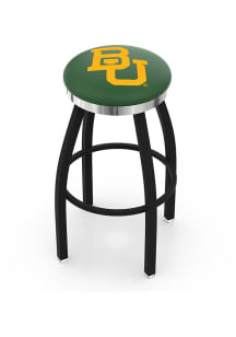 Baylor Bears Chrome Seat Pub Stool - Black