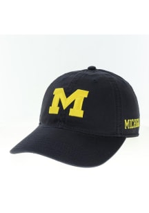 Michigan Wolverines EZA Twill Adjustable Hat - Navy Blue