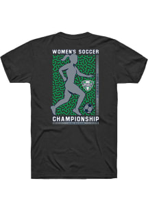 Summit Sportswear MAC Black Womens Soccer Short Sleeve T Shirt