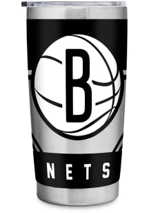 Brooklyn Nets 20oz Stainless Steel Tumbler - Black