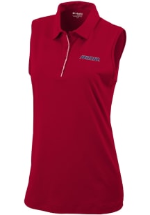 Columbia Arizona Wildcats Womens Red Heat Seal Tend the Ball Tank Top