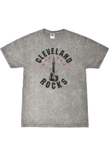 Summit Sportswear Cleveland Oatmeal Cleveland Rocks Short Sleeve Fashion T Shirt