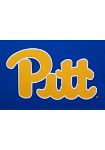 Pro Standard Pitt Panthers Blue Stacked Logo Short Sleeve Fashion T Shirt