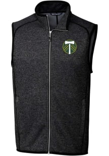 Cutter and Buck Portland Timbers Big and Tall Charcoal Mainsail Mens Vest