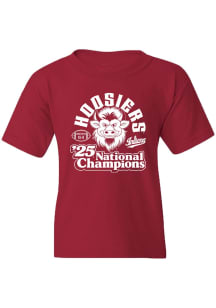 Summit Sportswear Indiana Hoosiers Youth Crimson 2025 College Football National Champions Vintage..
