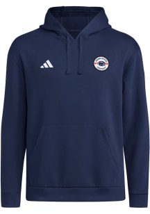 Adidas Penn State Nittany Lions Mens Navy Blue Hockey Valley Hyperlocal Long Sleeve Hoodie