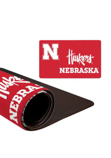 Nebraska Cornhuskers Food/Water Bowl Pet Mat
