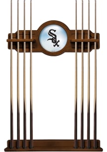 Chicago White Sox Solid Wood Cue Rack Pool Table Accessories