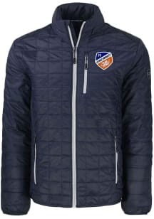 Cutter and Buck FC Cincinnati Mens Navy Blue Rainier PrimaLoft Medium Weight Jacket