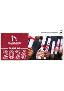 Transylvania Pioneers Class of 2026 Floating Picture Frame - Crimson