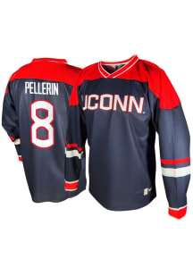 Genuine Collective Julia Pellerin UConn Huskies Mens Navy Blue NIL Hockey Jersey