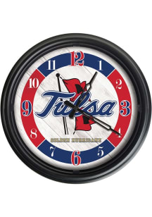 Tulsa Golden Hurricane Outdoor LED Wall Clock