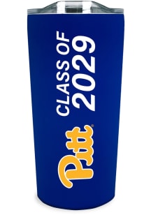 Pitt Panthers 18oz Class of 2029 Soft Touch Stainless Steel Tumbler - Blue
