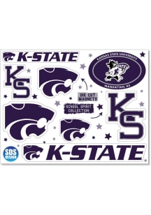 K-State Wildcats 7.75 " x 6" Spirit Pack Magnet