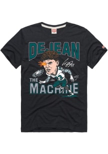 Cooper DeJean Philadelphia Eagles Charcoal Signature Short Sleeve Fashion Player T Shirt