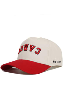 No Rivals Louisville Cardinals Upside Down Adjustable Hat - White