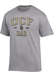 Champion UCF Knights Grey Est Date Dad Jersey Short Sleeve T Shirt