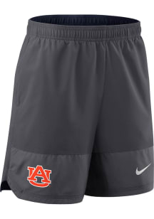 Nike Auburn Tigers Mens Anthracite DriFit Knit Practice Shorts