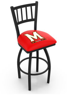Maryland Terrapins Swivel Counter Pub Stool - Black