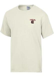 Gear For Sports South Carolina Gamecocks Ivory School Collage Short Sleeve T Shirt