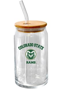 Colorado State Rams 16oz Pint Glass - Green
