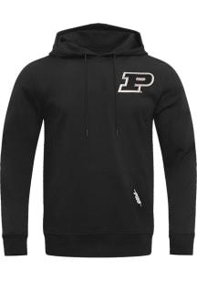 Pro Standard Purdue Boilermakers Mens Black Classic Long Sleeve Hoodie