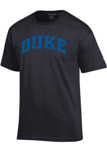 Champion Duke Blue Devils Black Arch Name Short Sleeve T Shirt