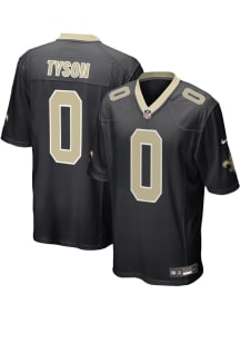 Jordyn Tyson  Nike New Orleans Saints Black Home Football Jersey