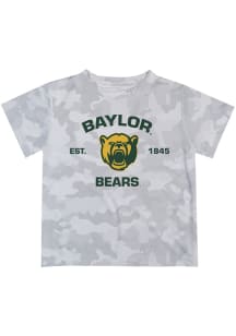 Vive La Fete Baylor Bears Infant Camo Short Sleeve T-Shirt Grey