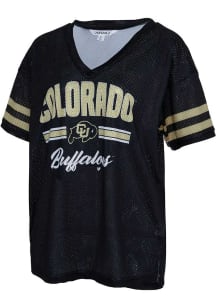 Colorado Buffaloes Womens Kickoff Fashion Football Jersey - Black