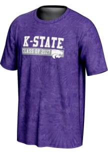 ProSphere K-State Wildcats Purple Class of 2027 Short Sleeve T Shirt