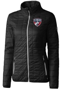 Cutter and Buck FC Dallas Womens Black Rainier PrimaLoft Heavy Weight Jacket