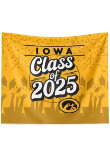 Iowa Hawkeyes Class of 2025 34xx40 Tapestry Blanket