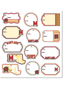 Maryland Terrapins 8"x10" Gift Tag Sheet Gift Tags