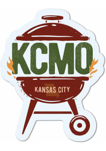 Kansas City Grill 3.5" Stickers - Red