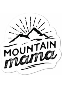 West Virginia Mountain Mama 3.5" Stickers - White