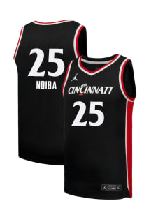 Alliance Ndiba  Nike Cincinnati Bearcats Black NIL Replica Jersey